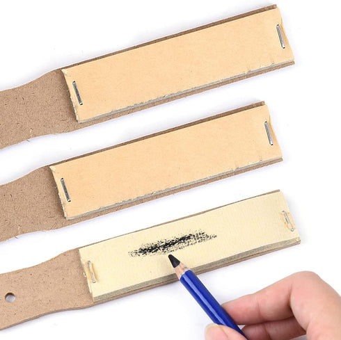 3pcs Sandpaper Sharpener 6.2x0.9" Sketch Drawing Sandpaper Colored Pencil Pastel Sticks Crayons Charcoal Sharpener Lead Pointer Art Drawing Tool 1...
