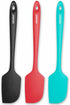 3 Pack Large Silicone Spatula for Kitchen,600°F Heat resistant Rubber Spatulas for Baking,Cooking, Scraping,and Mixing,Non Stick Kitchen Utensils,...