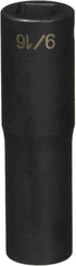 Grey Pneumatic (2018D) 1/2" Drive x 9/16" Deep Socket...