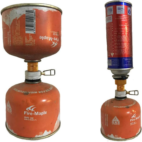 1Pcs Outdoor Camping Equipment Stove Gas Refill Adapter Hiking Inflate Butane Propane Canisters Connectors...