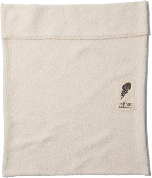 Extra Large | Certified Organic Cotton Vegetable Crisper Bags | Produce Bags to Keep Lettuce & Veggies Fresh | Reusable, Eco-Friendly, Biodegradab...
