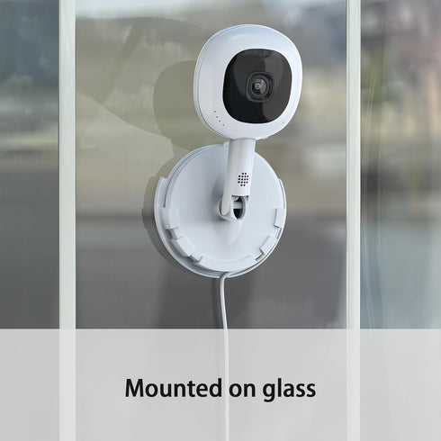 Wall Mount Holder Compatible with Nanit Pro Smart Baby Monitor & Flex Stand Camera (White)...