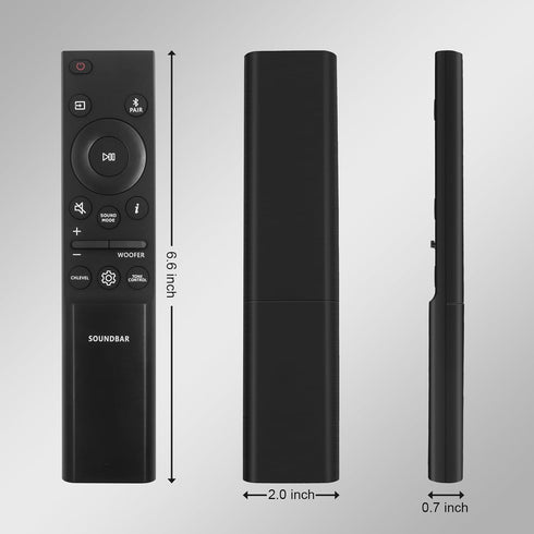 Replacement AH81-15047A Remote Control for Samsung Sound bar Speaker HW-Q990B/ZA HW-Q800B/ZA HW-Q700B/ZA HW-Q910B/ZA HW-B550 HW-B63C HW-B57C Home ...