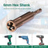 2pcs Wire Twister Tool for Drill, Wire Twisting Stripping Tools, 6mm Hex Shank Cable Twister Tool for Quick Stripping and Wrapping of Wire...