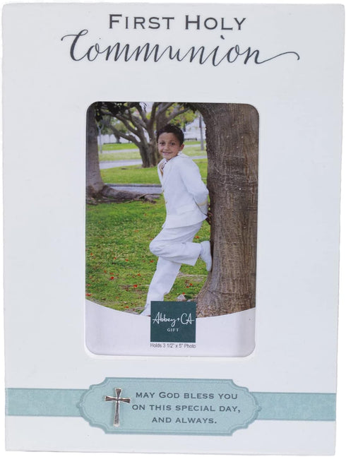 Cathedral Art (Abbey & CA Gift Picture Frame-First Holy Communion Boy, One Size, White...