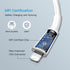 20W USB C Fast Charger 10 FT Compatible with iPhone 14 13 12 11 XS XR X 8 iPad, 2 Pack PD Wall Charger Block with 10FT Long Type C Lightning Cable...