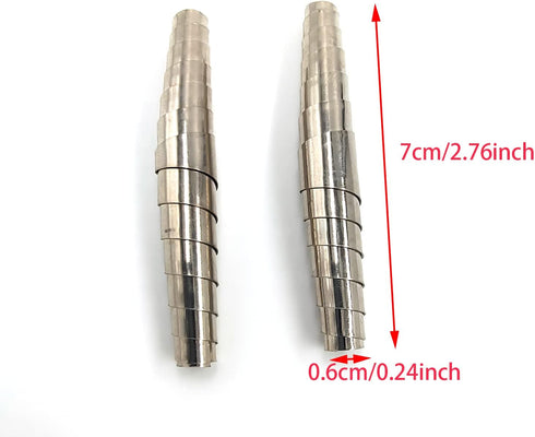 Replacement Precision Springs Pruners,Diameter 0.24inch Length 2.76 inch Trimming Scissors Spring Part for Pruners, Trimming Scissors(2 pack)...