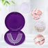 2 Pack Retainer Cases,Solid Orthodontic Retainer Case (Purple)...