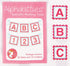 It's Sew Emma Pink ALPHABITTIES, 1 Count (Pack of 1)...
