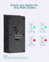 Multi Plug Outlet - Addtam Surge Protector Wall Mount with 12 Outlet Extender- 3 Sides and 3 USB Ports (1 USB-C), Outlet Splitter Power Strip for ...
