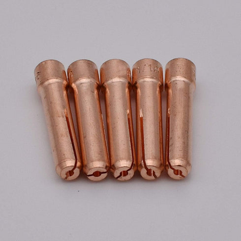 TIG Welding Torch STUBBY Gas Lens Collet Body 17GL116 1/16" & Collet 10N23S Copper Consumables KIT for WP 17 18 26 Torch 10PCS...