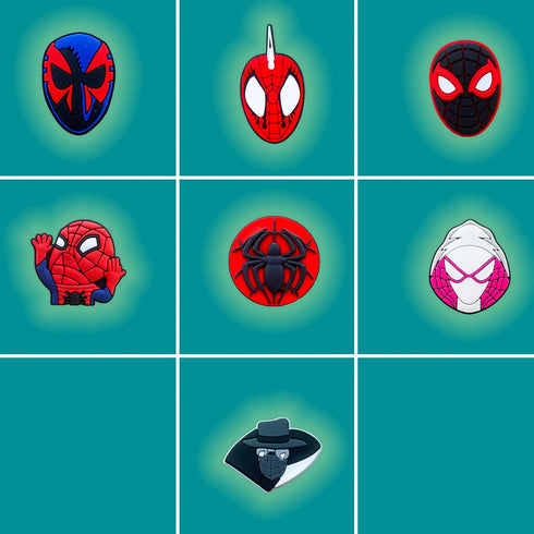 30Pcs Superhero Charms for Shoe, Cartoon Hero Shoe Charms for Clogs Sandals Decoration...