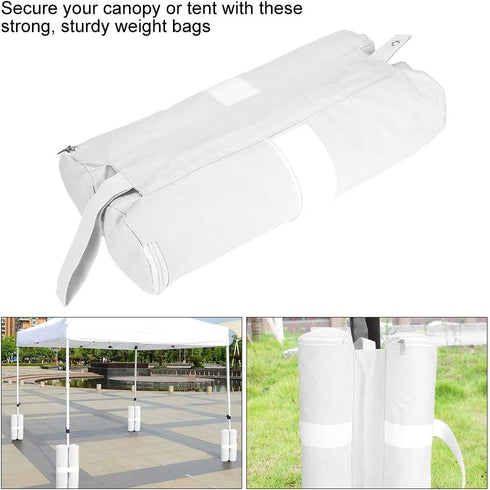 Valentine's Day Carnival Canopy Weight Popup Sunshade Tent Foot Canopy Weighted Sand Bags(White)...