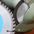 5inch Tapered Plain Resin Diamond Grinding Wheel to Grind Carbide Hard Steel 150 Grit 125x10x32x8mm...