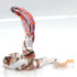 Snake/Cobra Miniature Figurines Animals Hand Blown Glass Art Collectible Gift Home Decorate (Multi-Red)...