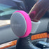 Steering Wheel Knob Pink, Women Car Suicide Knob Spinner Wheel, Non-Slip Driving Power Handle for Standard & Thick Steering Wheels Universal Fit f...