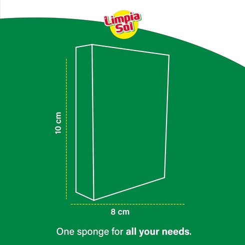 | Pack 12 Sponge Multipurpose | Cleaning Supplies Sponges | Dish Scrubber - Home & Kitchen Utensils | Cleaning Tools...