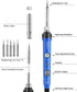 Electronics Soldering Iron Kit, SREMTCH 60W Adjustable Temperature Welding Tool,Soldering Gun with Fast Heating Ceramic Thermostatic Design, Solde...