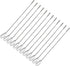 8 PCS 12 Inch Bar Spoon Stainless Steel Spiral Pattern Bar Long Spoon Drink Stirrers Cocktail Spoon, Mixing Spoons Stir Sticks for Coffee Bar Acce...