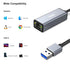 BENFEI USB 3.0 to Gigabit Ethernet Adapter Compatible for MacBook, Surface Pro, PC with Windows11/10/8/7, XP, Vista, Mac[Aluminium Shell&Nylon Cab...