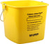 San Jamar Kleen-Pail® Plastic Cleaning Bucket 6 Quarts Yellow...