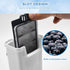 10 Pack Auqarium Filter Replacement Plates, Turtle Tank Filter Sponges, Suitable for 3.5W 280L/H Low-Water Filter...