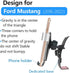 LUNQIN Car Phone Holder for 2015 2016 2017 2018 2019 2020 2021 2022 2023 Ford Mustang Auto Accessories Navigation Bracket Interior Decoration Mobi...