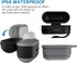 KMMIN Waterproof Case for AirPods Pro 1st & 2nd Generation, Premium Silicone Protective Case for AirPods Pro, Wireless Charging, Shockproof, Carab...