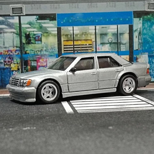 Hot 1/64 Wheels for 1:64 Diecast Model Cars (Silver, 10 Sets / 1 Box), Sporty, JDM, Muscle, Off-road Style Miniature Modified Accessories...