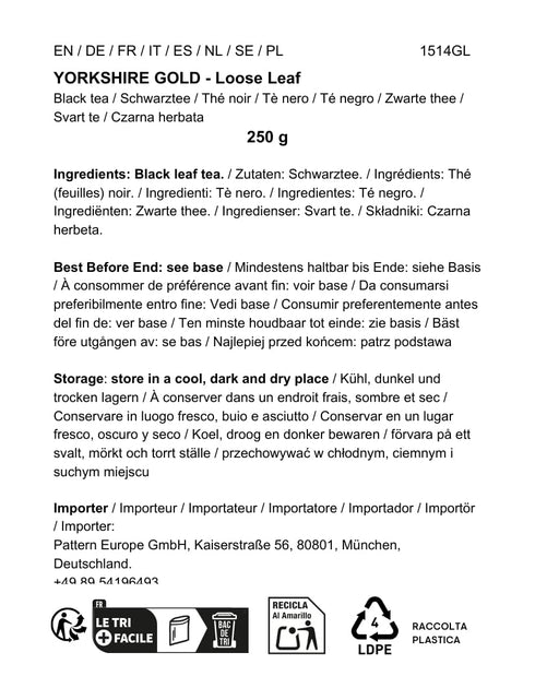 Taylors of Harrogate Yorkshire Gold Loose Leaf, 8.8 Ounce...