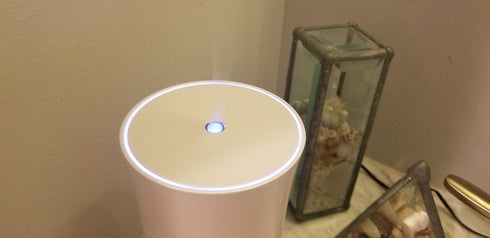 Clean Lines, Modern Design, Long Running, White Essential and Aroma Oil Diffuser, Room and Air Freshener, Bathroom and Kitchen Decor...