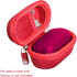 Hermitshell Hard Travel Case for Skullcandy Sesh True Wireless in-Ear Earbud (Red)...