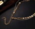 Bohemia Layered Choker Necklace Gold Disc Choker Star Choker Lariat & Y Necklace Bar Pendant Necklace for Women and Girls(Gold)...