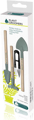 Plant Grooming Tool Kit - Set of 4 - Gardening Spade - Gardening Trowel - Gardening Rake - Gardening Snips - Small and Easy to Handle...