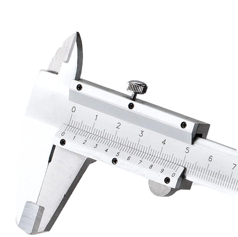 Vernier Caliper, 0-6inch/0-150mm Manual Micrometer Caliper, Stainless Steel Non Digital Caliper,0.02mm/0.001" High Precision Caliper, Durable Slid...
