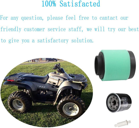 LOCOPOW 1253372 Air Filter for Polaris Magnum 325 330 ATP 330 Trail Blazer 330 Trail Boss 325 330 4x4 With Oil Filter 2520799 Fuel Filter 2530009...
