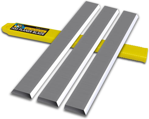 4Inch HSS Jointer Planer Knives Blades for Delta 4" 37-290 Walker Turner 4 x 19/32 x 3/32 Ihches 3pcs...