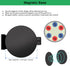 Magnetic Motorcycle Phone Holder, Strong Magnetic Attracts Tank, Non-Slip & Anti-Scratch, Compatible with 3.5-7.5" iPhones/Nexus/HTC/LG......