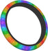 Steering Wheel Cover for Women Men Rainbow Glitter Colorful Neoprene Steering Wheel Protector Universal Fit Most Car Sedans SUVs - 15 Inch...
