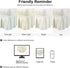 PiccoCasa Brushed Polyester Bed Skirt Wrap Around Three Fabric Sides Elastic Dust Ruffle, Easy Fit Wrinkle - with 15 Inch Drop Beige Full...