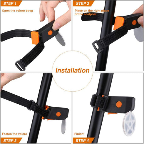 MASO Cycling Lights-USB Rechargable Bike tailligh with 5 Kinds of Light Mode,Bone Monochromatic,Fits on Any Road Bikes, Mountain Bikes, Helmets fo...