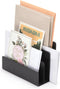 Mail Organizer, Letter Holder - Black, Metal...