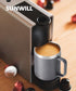 SUNWILL Travel Coffee Mug with Lid, Insulated Tumbler with Handle, 14 oz Stainless Steel Cup for Ice, Water, Tea, Powder Coated Cool Grey...