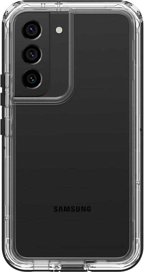 LifeProof NEXT SERIES Case for Galaxy S22 - BLACK CRYSTAL (CLEAR/BLACK)...