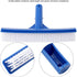 Pool Brush, Swimming Pool Wall & Tile Brush, Pool Broom Brushes, 10in Plastic Swimming Pool Brush Pond Spa Hot Spring Tools Supplies...