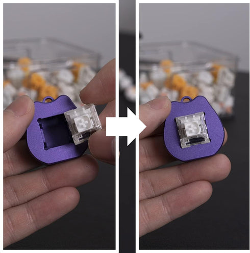 Switch Opener Lucky Cat Aluminum for Kailh Gateron Cherry MX Switches Mechanical Keyboard Custom Opening Tool with Metal Magnet...