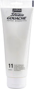 PEBEO Studio Gouache Fluid Paint, Velvet Matte Formula, 220 ml Bottle - Permanent White...