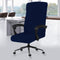 Stretch Computer Office Chair Cover with Durable Zipper - Universal Washable Removable Spandex Rotating Boss Chair Slipcovers - Anti-dust Desk Cha...