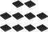 uxcell Electronic Radiators Heatsink for MOS GPU IC Chip Black 25 x 25 x 5 mm 10pcs...