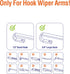 Wiper Blades 24" + 24" Automotive Replacement Windshield Wiper Blades for My Car Premium All-Seasons OE Quality Wipers for front windshield(Set of...